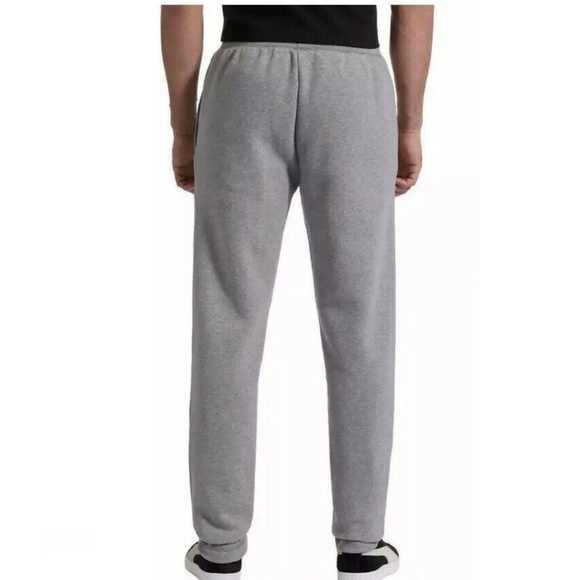 PUMA Mens Fleece Pants Gray - Picture 2 of 5